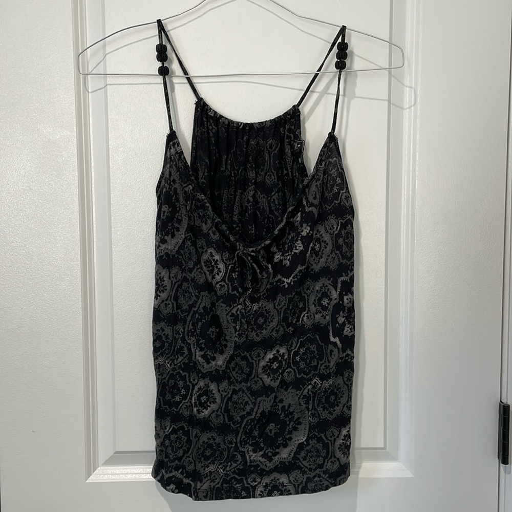 Express Black Pattern Cami